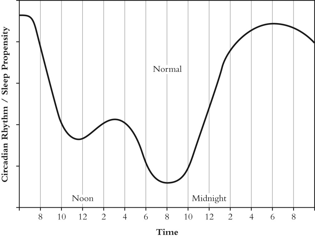 Normal Sleep Propensity Curve